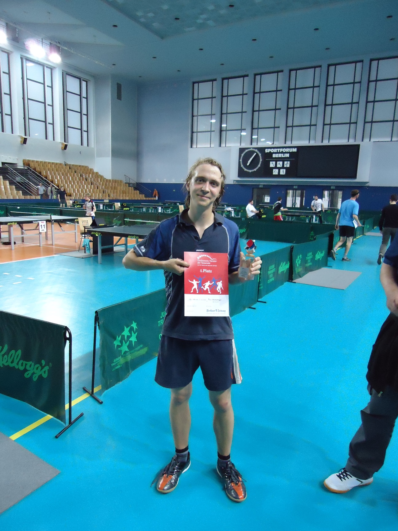 Yves holt einen 1. Platz Yves holt einen 1. Platz